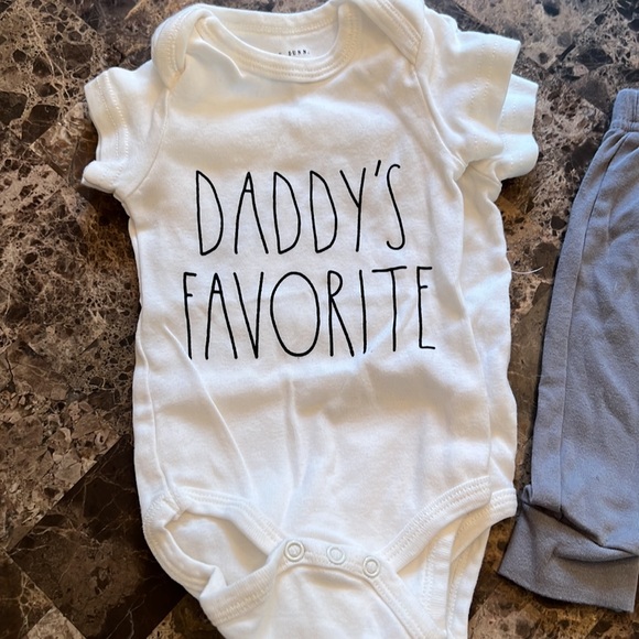 Rae Dunn Onesies with Organic Bottoms - Picture 3 of 7